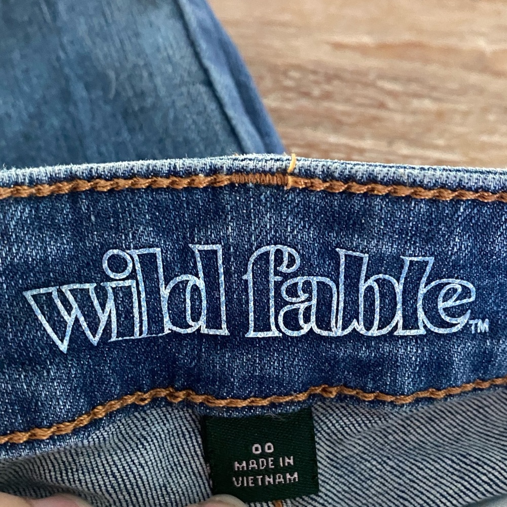 Wild Fable High Rise Skinny Distressed Jeans - Picture 7 of 7